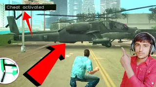 Gta Vice City Hunter Helicopter Cheat Code || Helicopter Cheats || ShakirGaming