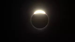 2017 Total Solar Eclipse at Madras, OR. 4K Video