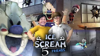 ICE SCREAM 5 🍨😂 - FUNNY HORROR GAMEPLAY || MOHAK MEET GAMING
