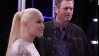 The voice usa 12   Gwen , Adam and Blake