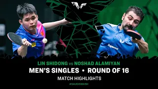 Lin Shidong vs Noshad Alamiyan | MS R16 | Saudi Smash 2024