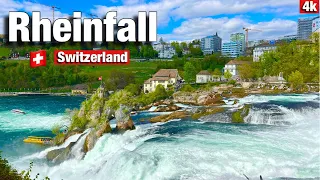 Rheinfall Switzerland 4K , Europe’s largest waterfall ! Swiss View