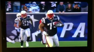 Vince Wilfork Interception (in epic slow-mo)
