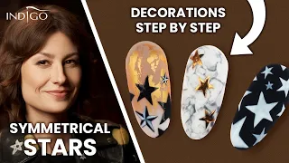 Star nails - how to paint a star step by step! | Indigo Nails