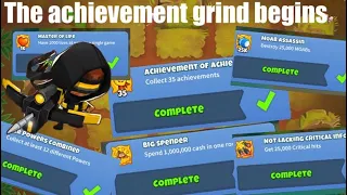 Getting every achievement in btd6 PT.1 | The grind begins