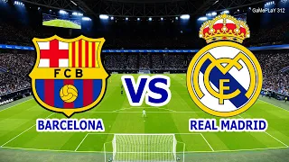 BARCELONA vs REAL MADRID - El Clasico LaLiga Santander - eFootball