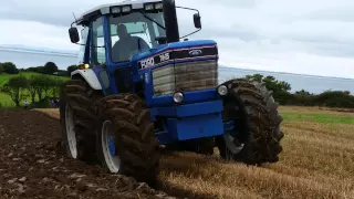 Ford tw25 ploughing