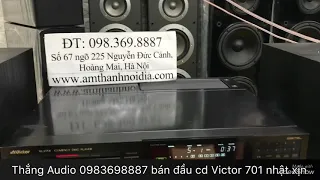 Đầu cd victor 701 cực chất tầm tiền bình dân âm thanh cực sáng Thắng Audio 0983698887