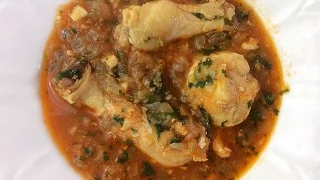 ЧАХОХБИЛИ. Chicken-onion stew - CHAKHOKHBILI. Video #76.