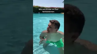 Wie sich Kinder im Pool kennenlernen 👶🏼 mit Anna Gazanis