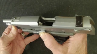 How To Disassemble Ruger P89 P85 P90 Field Strip For Cleaning