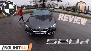 BMW 520d F11 Touring (184HP) | AUTOBAHN Review | POV Test Drive by NoLimit4U