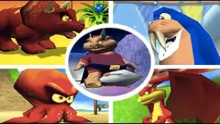 Diddy Kong Racing - All Bosses & Ending