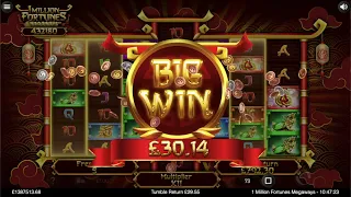 1 Million Fortunes Megaways™| Freespins, Locked Reels and HUGE win