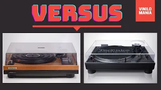 Tornamesa Vintage versus Moderna (Technics 1210 MK7 vs Pioneer PL 71)