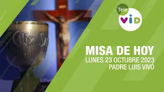 Misa de hoy ⛪ Lunes 23 Octubre de 2023, Padre Luis Vivó #TeleVID #MisaDeHoy #Misa