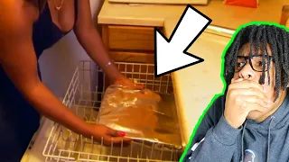 She COOKS Lasagna In The DISHWASHER!?! (Extreme Cheapskate)