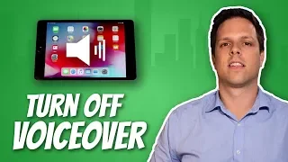 How to turn off voiceover on iPad