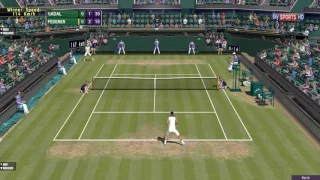 Tennis Elbow 2013 |Remake Wimbledon | Nadal vs Federer | 5 Set