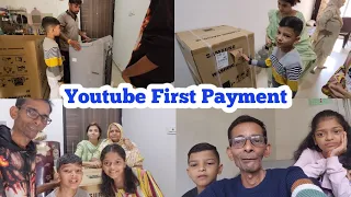 Youtube First Payment 💸 | Mummy Ko Surprise 😊| Thank You All Subscribers 🙏 | @mariakhan.03