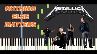 Metallica - Nothing Else Matters - Piano Tutorial by osakirana