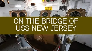 A Tour of the Bridge of the Most Decorated American Battleship In History