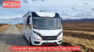 Driving the Deserted NC500 in a Motorhome