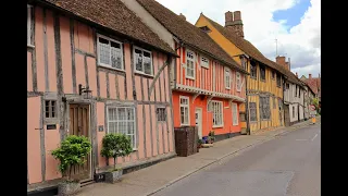 The best preserved medieval English village. Lavenham. Suffolk