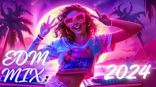 Top EDM Club Mix 2024 🔥 EDM Mix of Popular Songs 🎧 DJ Disco Remix Party Songs 2024