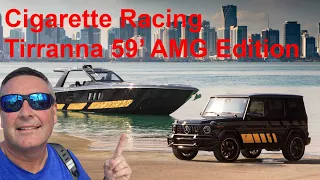 Cigarette Racing Tirranna 59 AMG Edition with 6 Mercury Racing 450 R Engines