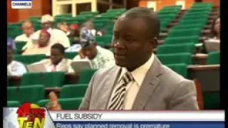 Fuel Subsidy:Reps. say planned removal is premature