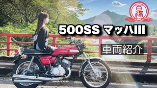 【500SS マッハIII】百福のマッハ3の車両紹介です。これであなたもマッハの操作可能！！#KAWASAKI #旧車 #500ss