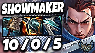 DK ShowMaker Yasuo vs Jayce [ MID ] Patch 13.19 Korea Challenger ✅