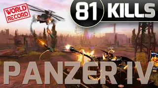 Massive Warfare Aftermath | T2 Panzer IV WORLD RECORD!! [81 KILLS] on CHERNOBYL with FR+ 35/85!!