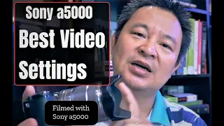 How to set up Sony a5000 camera for highest quality video recording