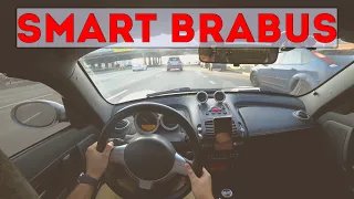 Smart BRABUS от первого лица + тренировка в зале