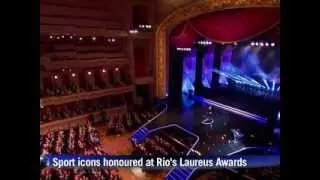 Bolt, Phelps honoured at Laureus Awards