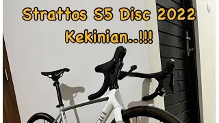 Bukan review Strattos S5 Disc 2022.. Hanya Permak Dropbar aja..