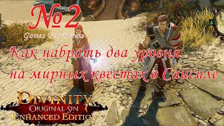 Как набрать +2 уровня на мирных квестах в Сайсиле | Шутливый гайд Divinity Original Sin EE