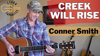 Creek Will Rise - 3 CHORD Guitar Lesson | Conner Smith