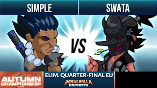 Simple vs Swata - Elimination Quarter-Final - Autumn Championship 2022 - 1v1 EU