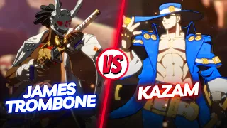 GGST ▰ Top Nagoriyuki Vs Top Johnny |@jamestrombone6613 Vs @KazamSlams | Celestial Floor | Ver. 3.01