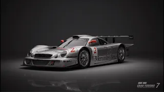 Gran Turismo 7: Bought the AMG Mercedes CLK-LM '98