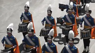 UCLA Marching Band at UCLA vs. University of Utah Football, Parade Block into Rose Bowl