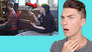 VOCAL COACH Justin Reacts to Billie Eilish In Studio (Rare)