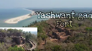 Yashwantgad Fort | यशवंतगड (रेडीचा किल्ला) | Redi | Maharashtra | Drone View