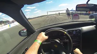 Honda CRX@B18c Allmotor 1/4Mile