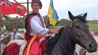 Canada's National Riding & Dancing Cossacks - Day 1 Canada's National Ukrainian Festival (CNUF) 2010