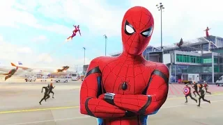 Spider-Man in Civil War (Left Hand Free)