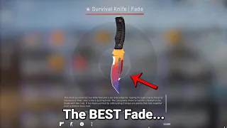 He unboxed his first Knife in 3 YEARS, and its pattern is VERY RARE... (CS:GO)